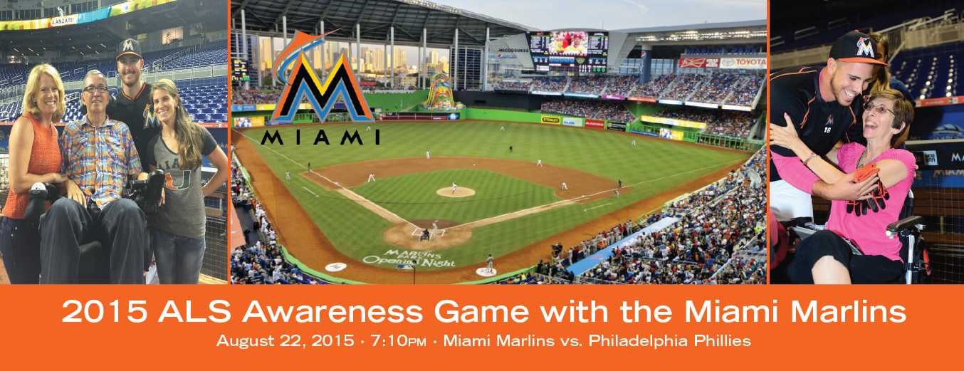 2015 ALS Awareness Game with the Miami Marlins